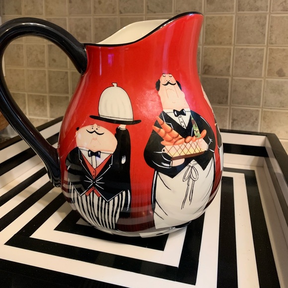 Tracy Flickinger Certified International RETIRED Pitcher “Dinner is Served” - Picture 1 of 10